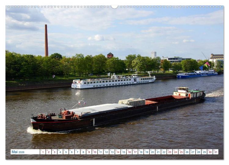 Produktbild: Magdeburg und Umgebung 2026 (Wandkalender 2026 DIN A2 quer), CALVENDO Monatskalender