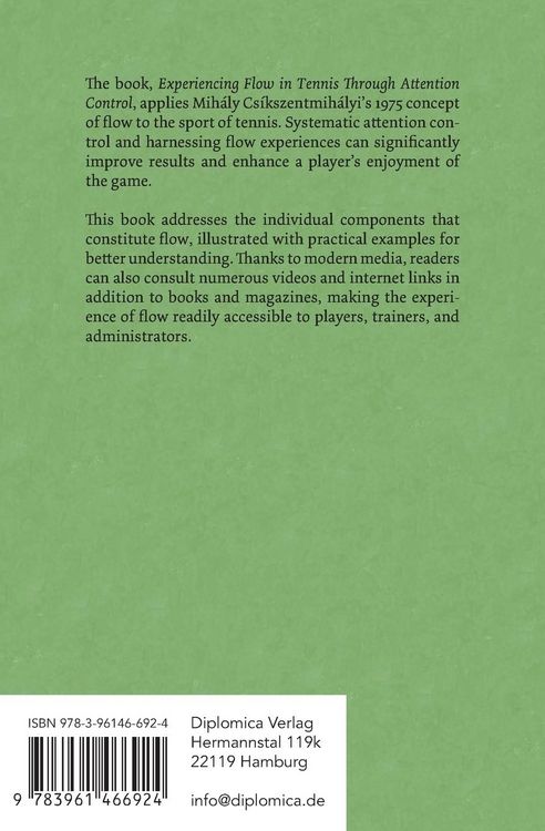 Produktbild: Experiencing Flow in Tennis Through Attention Control