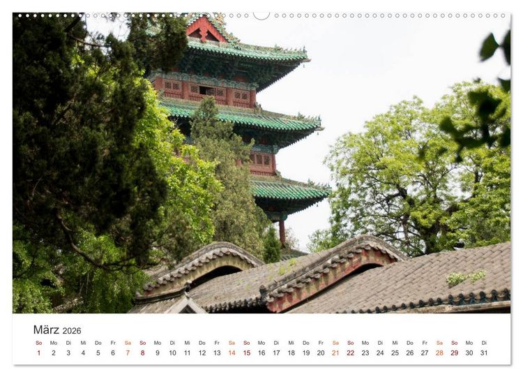 Produktbild: China - Tradition und Moderne (Wandkalender 2026 DIN A2 quer), CALVENDO Monatskalender