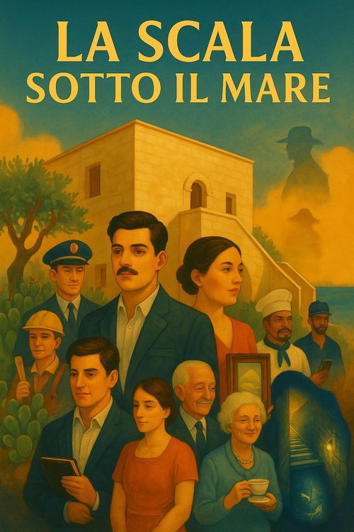 Produktbild: La scala sotto il mare (I Gialli di Masseria Santa Croce, #1)