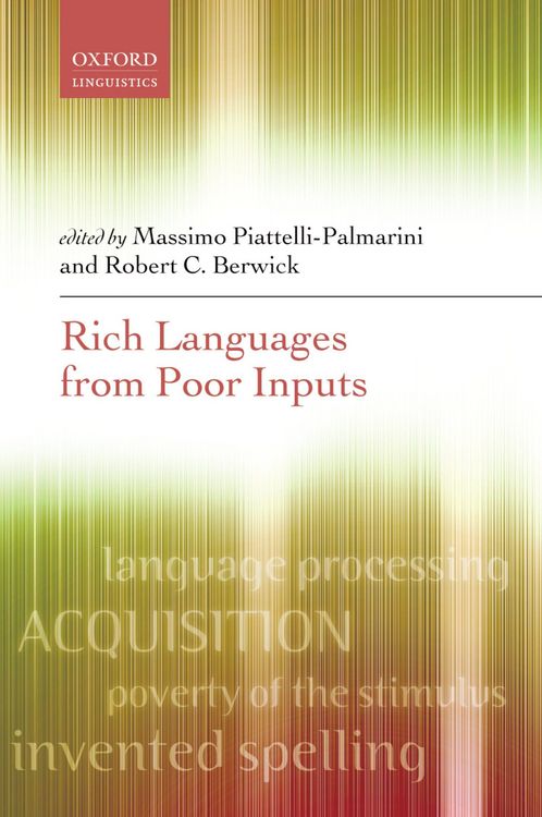Produktbild: Rich Languages From Poor Inputs