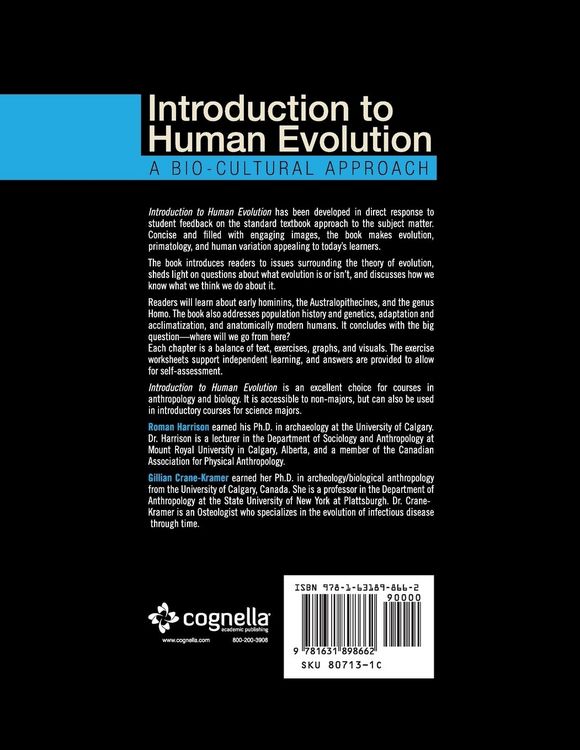 Produktbild: Introduction to Human Evolution