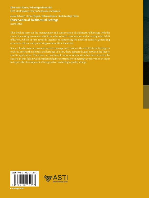Produktbild: Conservation of Architectural Heritage