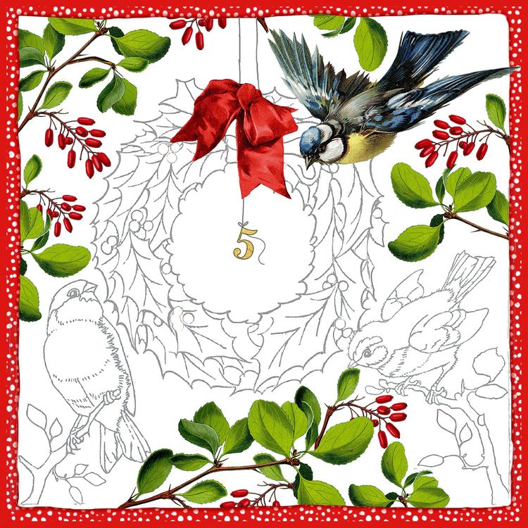 Produktbild: Nostalgische Weihnachtswelt, Kreativ-Adventskalender (Behr)
