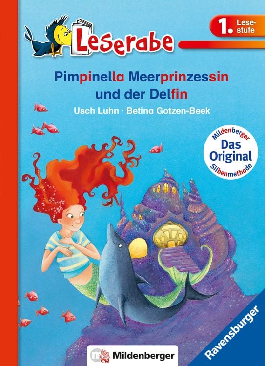 Produktbild: Leserabe mit Mildenberger Silbenmethode - Pimpinella Meerprinzessin und der Delfin