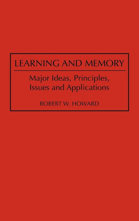 Produktbild: Learning and Memory