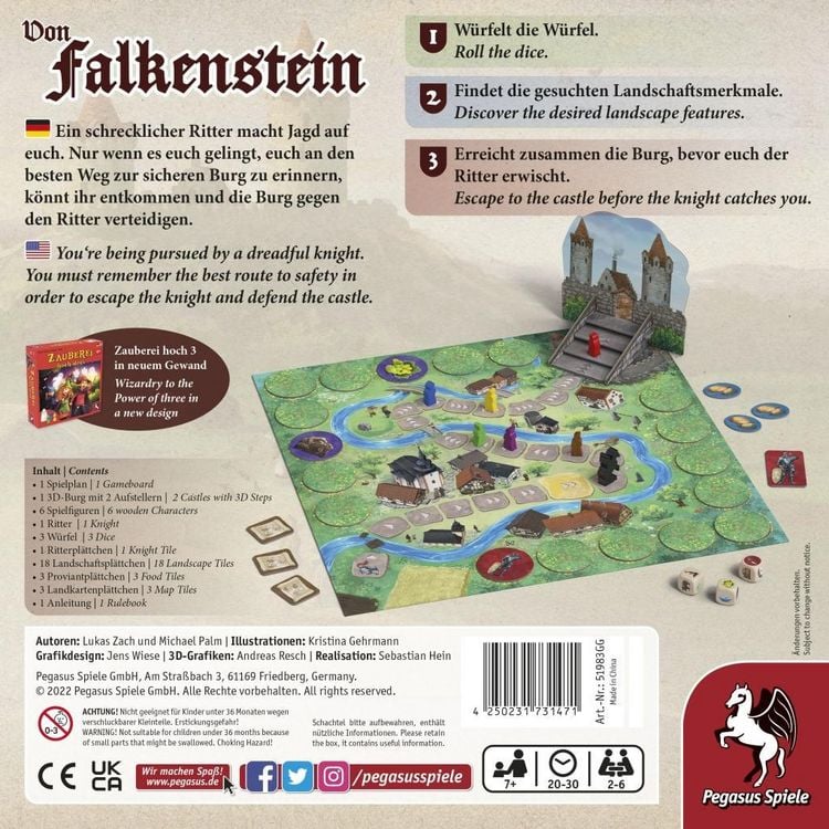Produktbild: Von Falkenstein (Spiel)