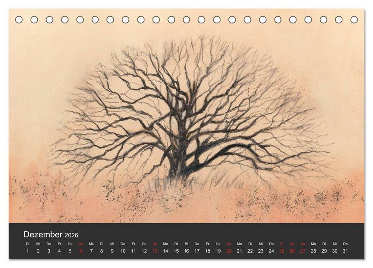 Produktbild: Landschaftspastelle (Tischkalender 2026 DIN A5 quer), CALVENDO Monatskalender