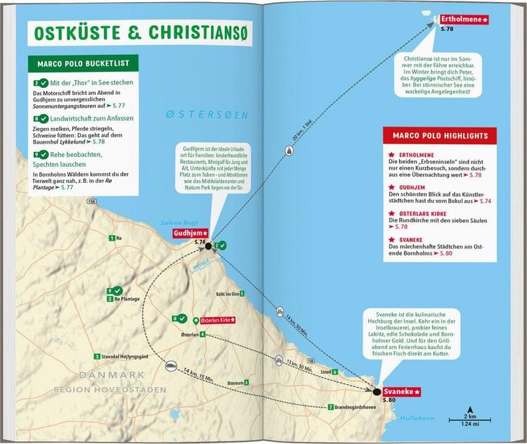 Produktbild: MARCO POLO Reisef&uuml;hrer Bornholm