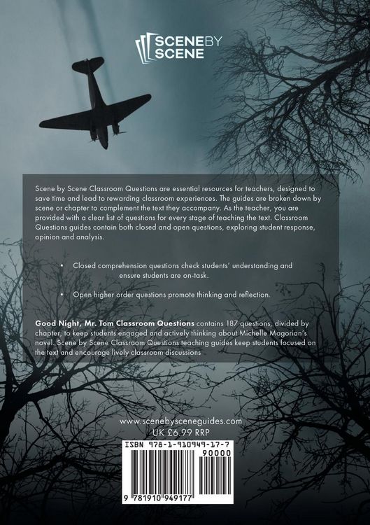 Produktbild: Good Night, Mr. Tom Classroom Questions