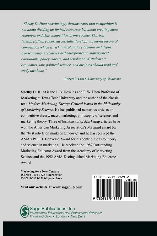 Produktbild: A General Theory of Competition