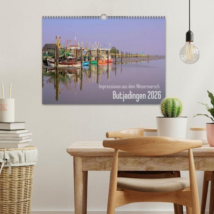 Produktbild: Impressionen aus dem Wesermarsch - Butjadingen 2026 (Wandkalender 2026 DIN A3 quer), CALVENDO Monatskalender