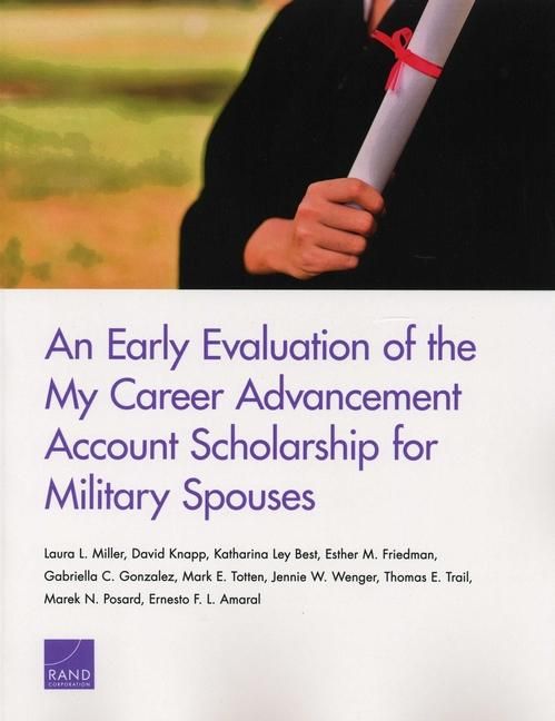 Produktbild: An Early Evaluation of the My Career Advancement Account Scholarship for Military Spouses