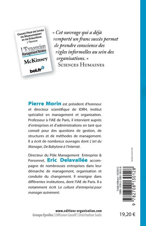 Produktbild: Le manager &agrave; l'&eacute;coute du sociologue