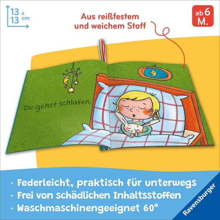 Produktbild: Mein Knuddel-Knautsch-Buch - Gute Nacht, alles schl&auml;ft!