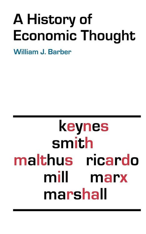 Produktbild: A History of Economic Thought