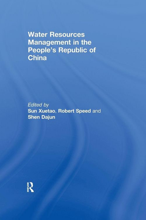 Produktbild: Water Resources Management in the People's Republic of China