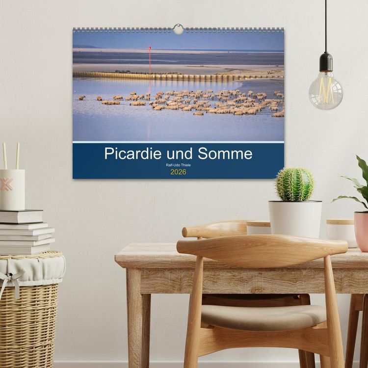 Produktbild: Picardie und Somme (Wandkalender 2026 DIN A3 quer), CALVENDO Monatskalender