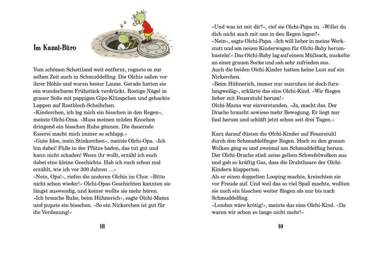 Produktbild: Die Olchis und die Gully-Detektive von Loch Ness