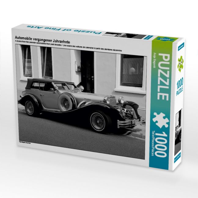 Produktbild: CALVENDO Puzzle Automobile vergangener Jahrzehnte | 1000 Teile Lege-Gr&ouml;&szlig;e 64x48cm Foto-Puzzle f&uuml;r gl&uuml;ckliche Stunden