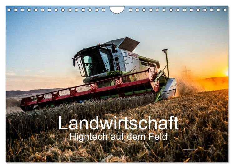 Produktbild: Landwirtschaft - Hightech auf dem Feld (Wandkalender 2026 DIN A4 quer), CALVENDO Monatskalender