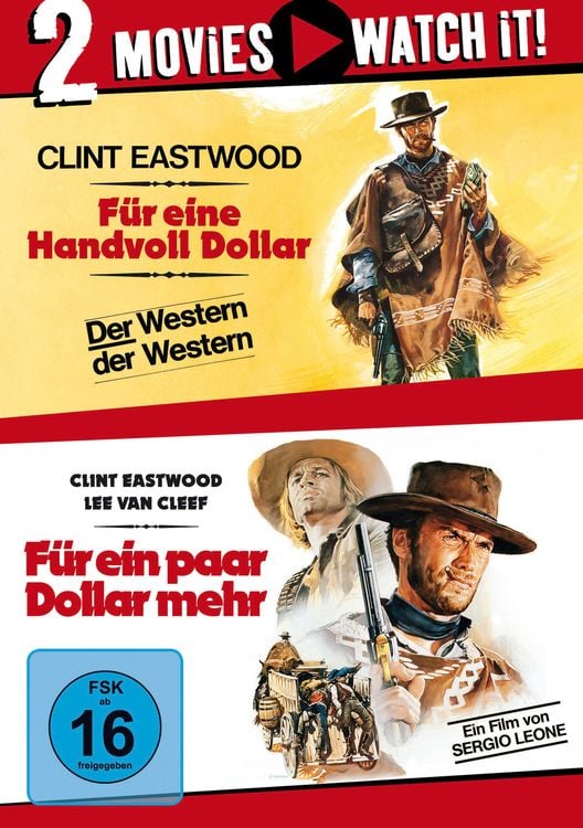Für eine Handvoll Dollar/Für ein paar Dollar mehr [2 DVDs]