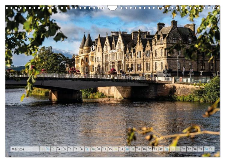 Produktbild: Mein Schottland - Architektur (Wandkalender 2026 DIN A3 quer), CALVENDO Monatskalender