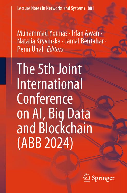 Produktbild: The 5th Joint International Conference on AI, Big Data and Blockchain (ABB 2024)
