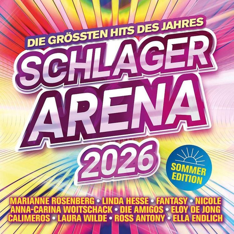 Produktbild: Schlager Arena 2026 - Sommer Edition: Die gr&ouml;&szlig;ten Hits des Jahres