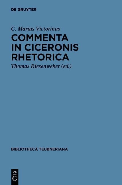 Produktbild: Commenta in Ciceronis Rhetorica