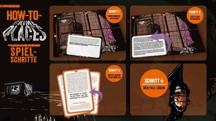Produktbild: Crime Places. Versch&uuml;ttet