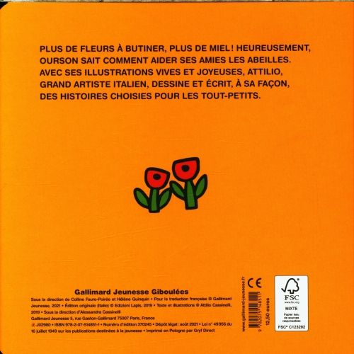 Produktbild: Ourson et les abeilles