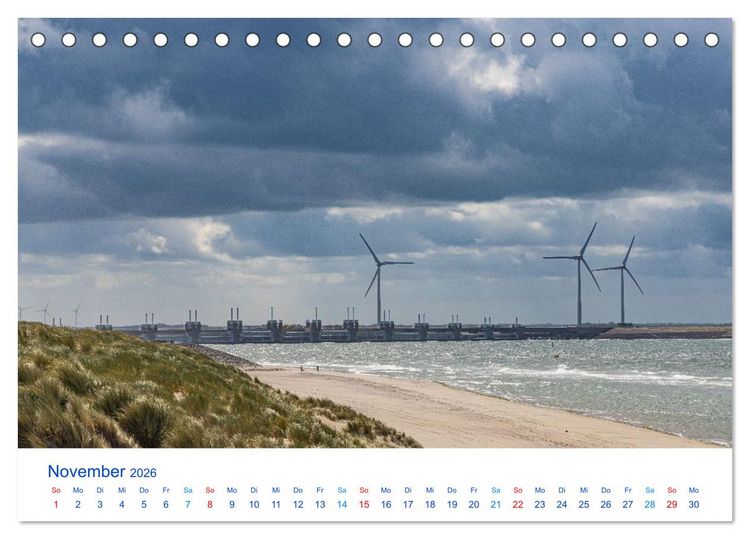 Produktbild: Sommer in Seeland (Tischkalender 2026 DIN A5 quer), CALVENDO Monatskalender