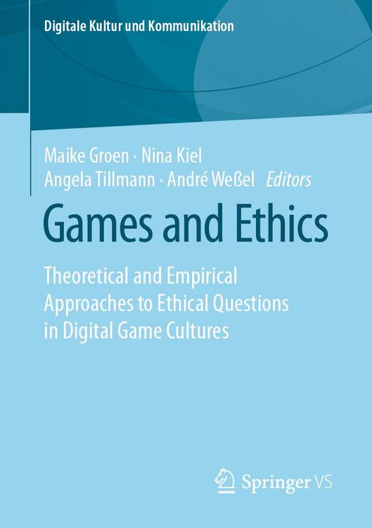 Produktbild: Games and Ethics