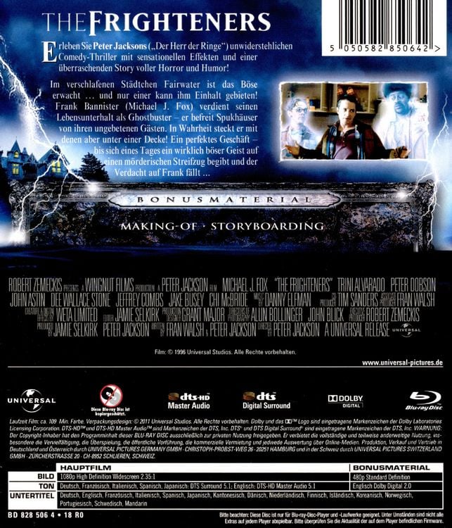 Produktbild: The Frighteners