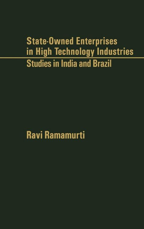 Produktbild: State-Owned Enterprises in High Technology Industries