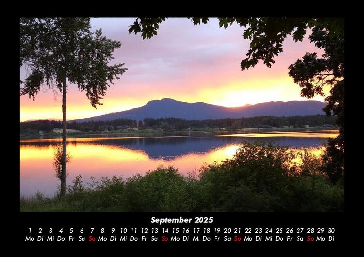 Produktbild: Tag am See 2025 Fotokalender DIN A3