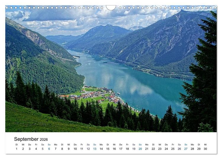 Produktbild: Pertisau am Achensee (Wandkalender 2026 DIN A3 quer), CALVENDO Monatskalender