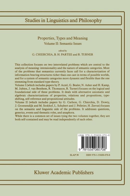 Produktbild: Properties, Types and Meaning