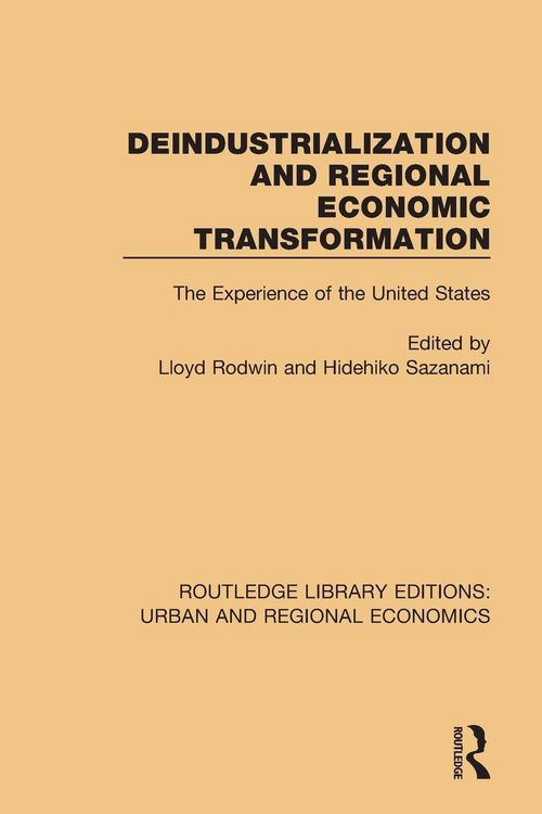 Produktbild: Deindustrialization and Regional Economic Transformation