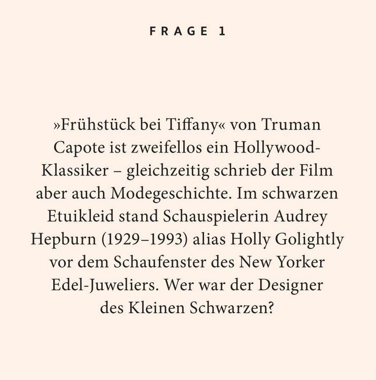 Produktbild: Fashion-Quiz