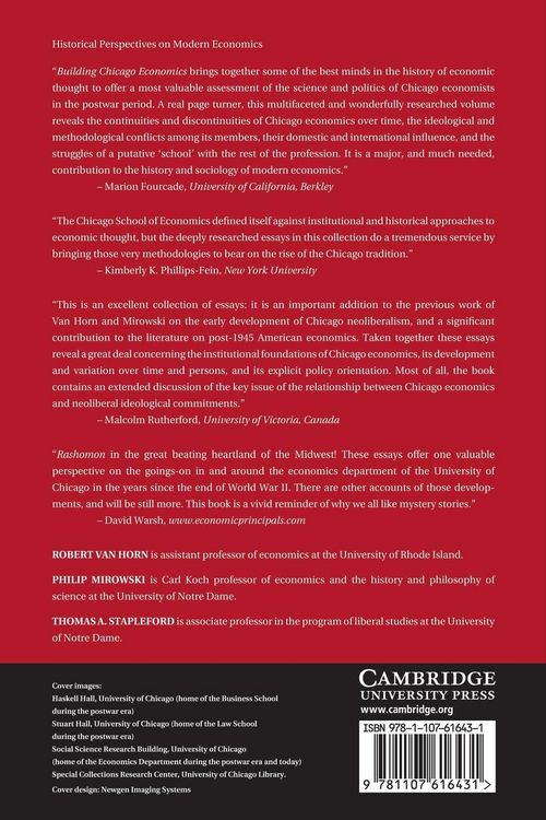Produktbild: Building Chicago Economics