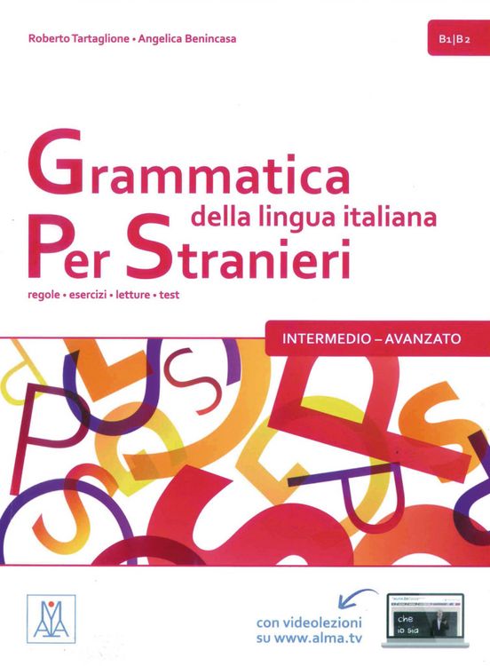 Produktbild: Grammatica della lingua italiana per stranieri &ndash; intermedio &ndash; avanzato