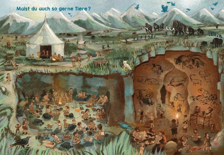 Produktbild: Das gro&szlig;e Wimmelbuch der Kunst
