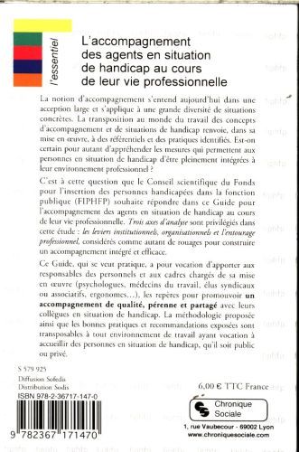 Produktbild: L'accompagnement des agents en situation de handicap
