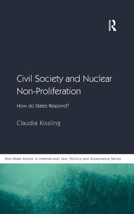 Produktbild: Civil Society and Nuclear Non-Proliferation