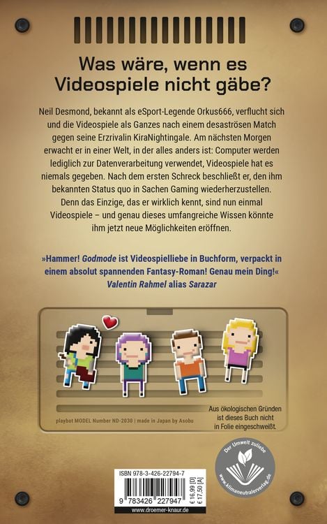 Produktbild: Godmode. Der Videospiel-Prophet