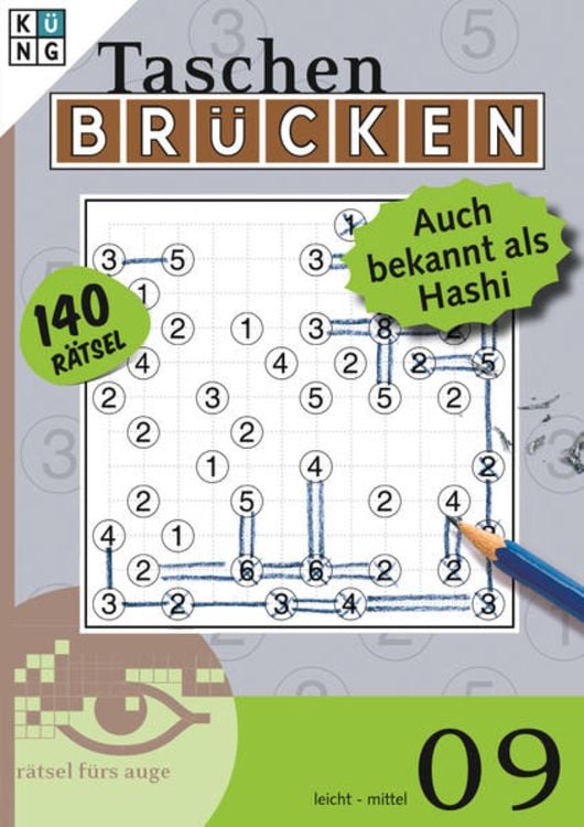 Produktbild: Brücken-Rätsel 09 - Auch als Hashi bekannt