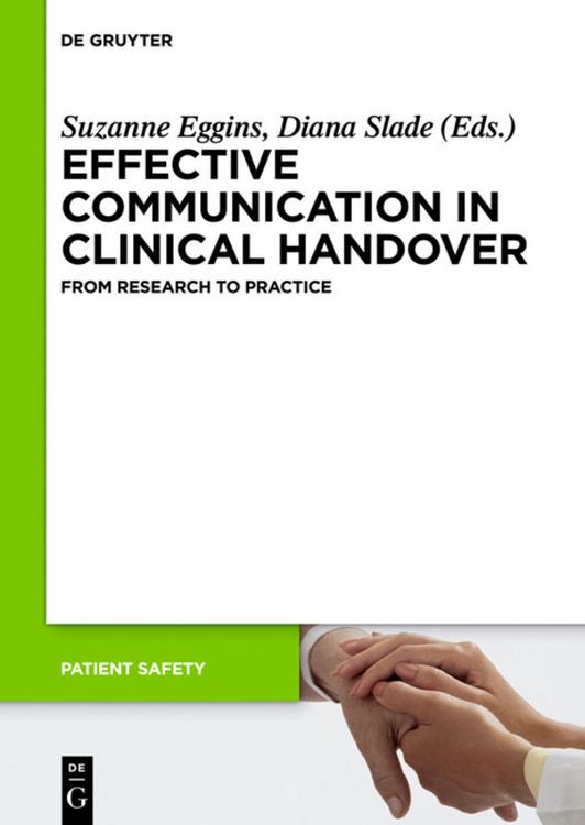 Produktbild: Effective Communication in Clinical Handover