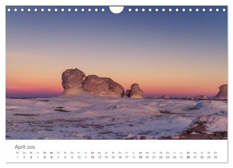 Produktbild: Impressionen - Wei&szlig;e W&uuml;ste (Wandkalender 2026 DIN A4 quer), CALVENDO Monatskalender